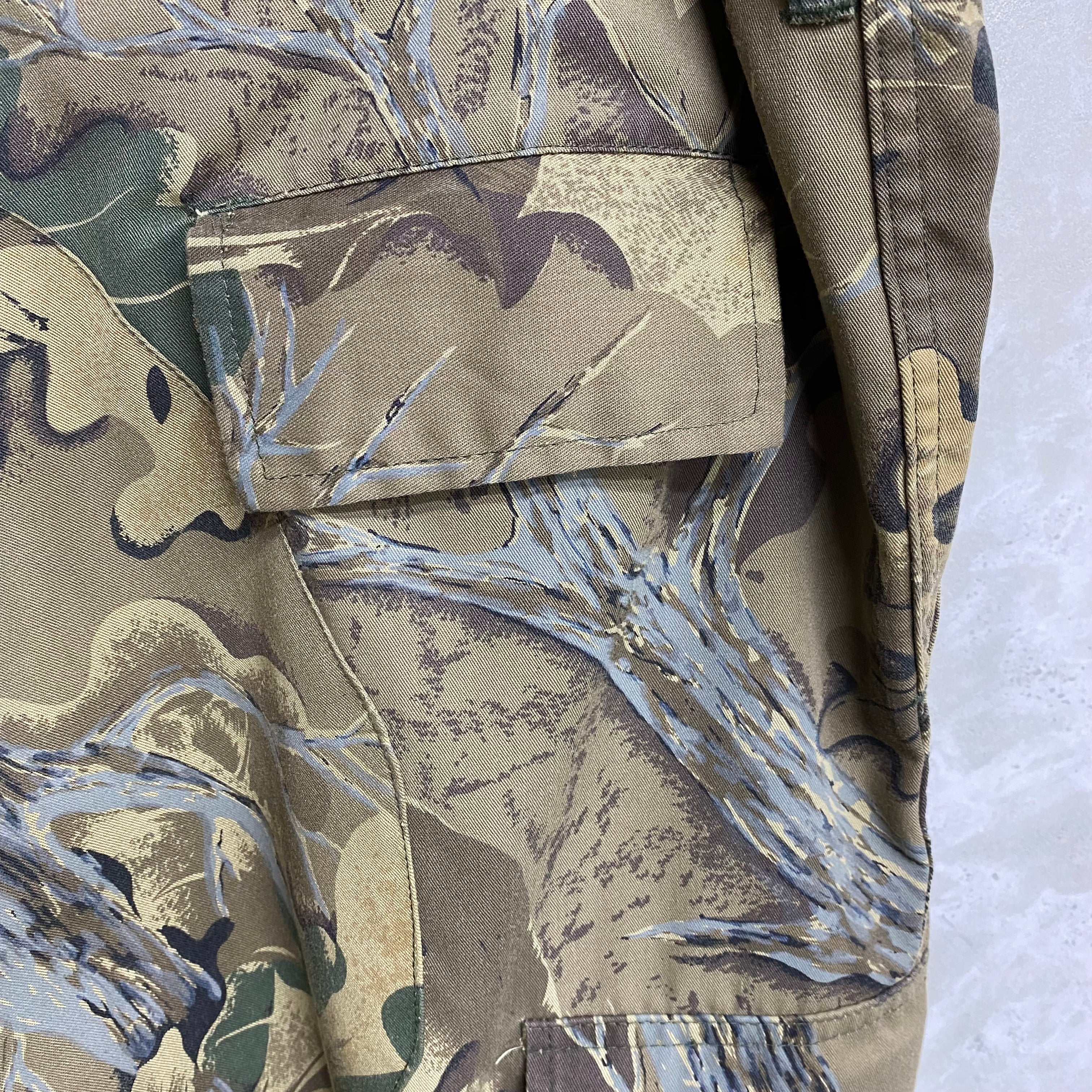 [ ONLY ONE ! ] GREEN FIGHT REALTREE CARGO TROUSERS / US MILITARY