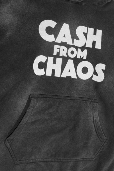 'CASH FROM CHAOS' HOODIE / NYKENAKER