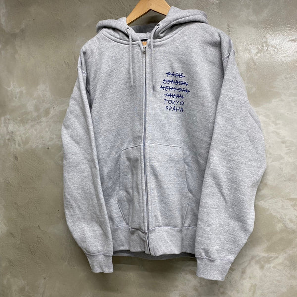 Do Nothing Congress ZIP UP HOODIE " Tokyo Praha " / Do Nothing Congress