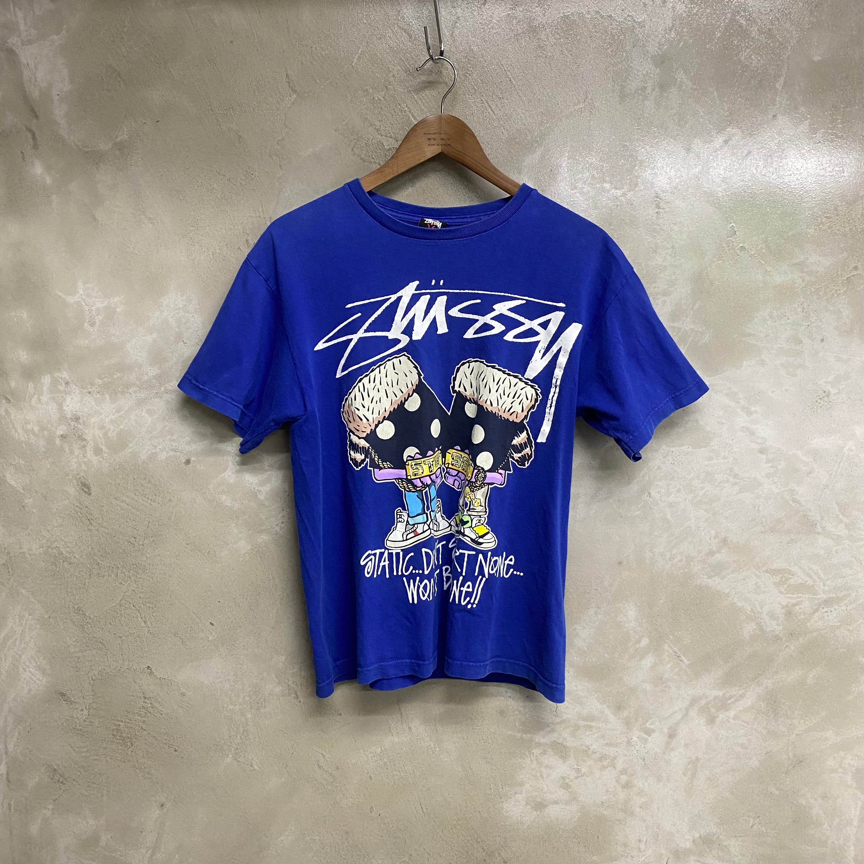 [ ONLY ONE ! ] USED STUSSY SHORT SLEEVE SHIRT “PUNK KILL “  / USED STREET