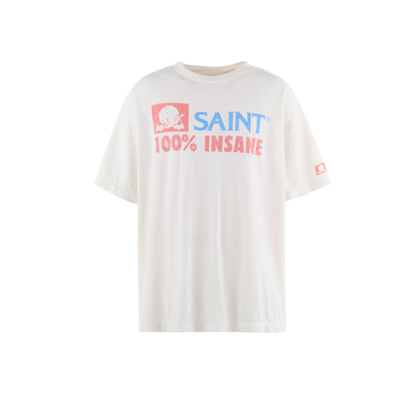 SAINT Mxxxxxx SHORT SLEEVE T-SHIRT ' INSANE ' / Saint Michael