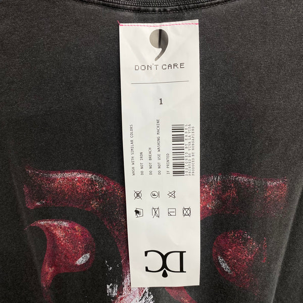 DON'T CARE SHORT SLEEVE T-SHIRTS " DC-GT007 ” / DON'T CARE