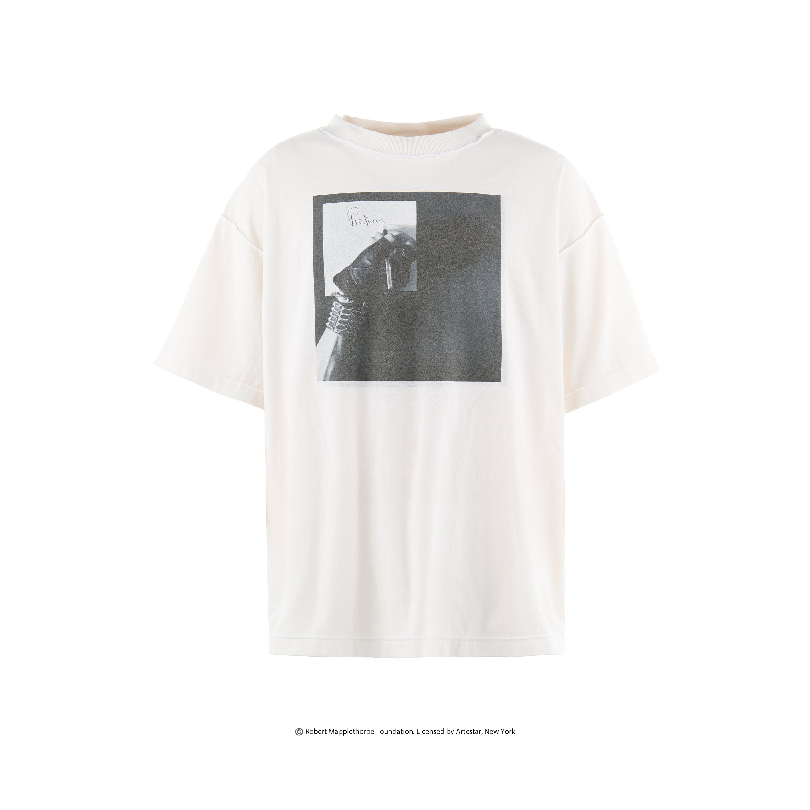 SAINT Mxxxxxx x Robert Mapplethorpe SHORT SLEEVE T-SHIRT ' PICTURES ' -COLLABORATION- / Saint Michael