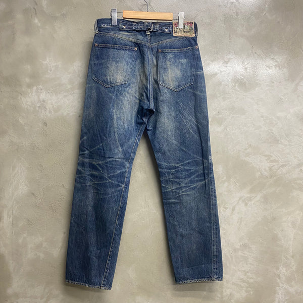 SAINT MICHAEL x BerBerJin DENIM PANTS ' 5POCKET DEMAGE ' -COLLABORATION- / Saint Michael