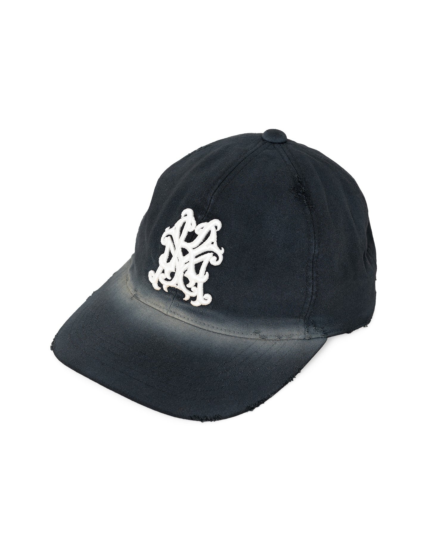 KAMIYA  "KMY" Distressed Cap / KAMIYA