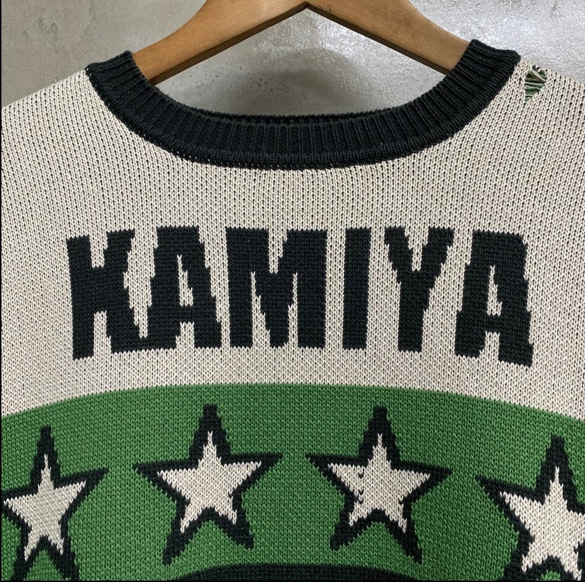 KAMIYA  Racing Jqd Sweater / KAMIYA