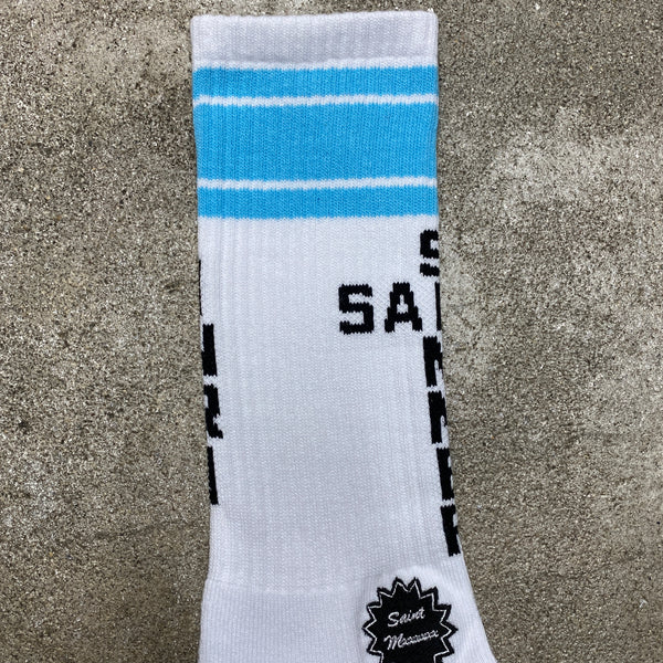 SAINT Mxxxxxx SOCKS ' SAINT SINNER ' / Saint Michael