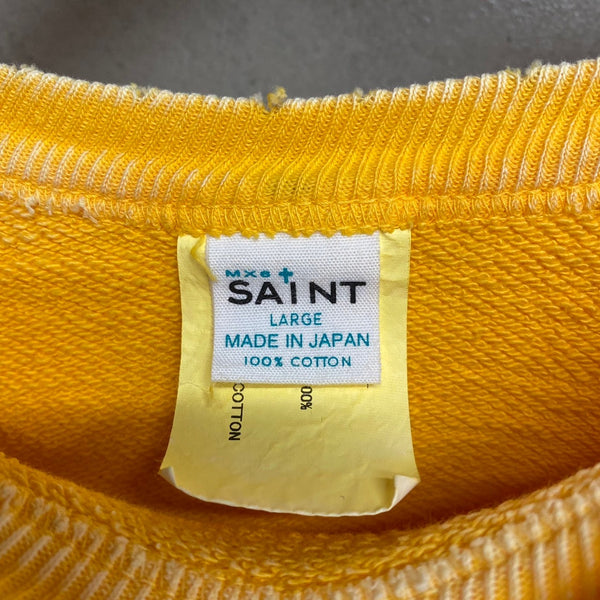 SAINT MICHAEL CREW NECK SWEAT SHIRTS ' LAMB OF GOD ' / Saint Michael