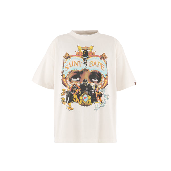 SAINT Mxxxxxx x A BATHING APE  SHORT SLEEVE T-SHIRTS ' GENERATION ' -COLLABORATION-/ Saint Michael