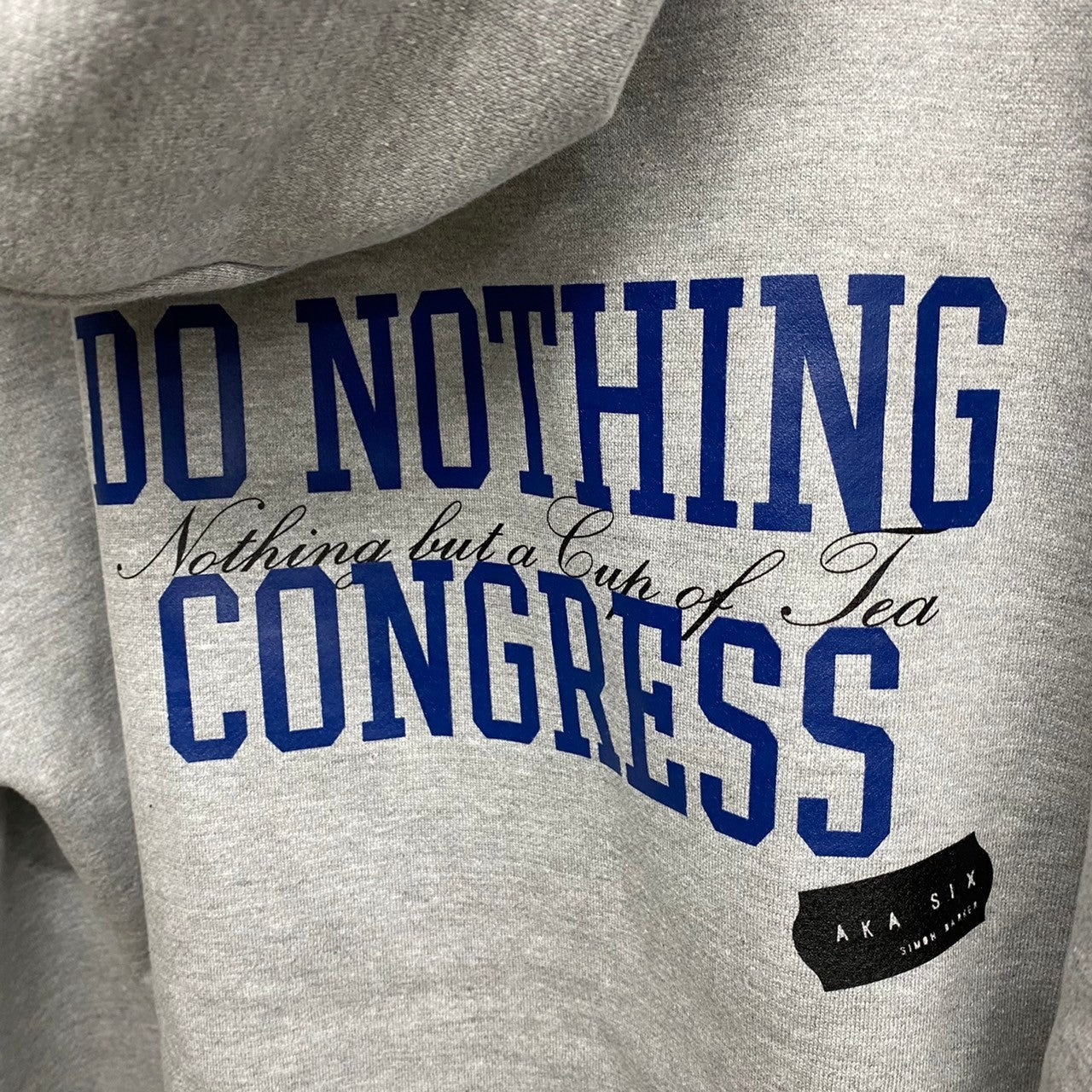 Do Nothing Congress ZIP UP HOODIE " Tokyo Praha " / Do Nothing Congress