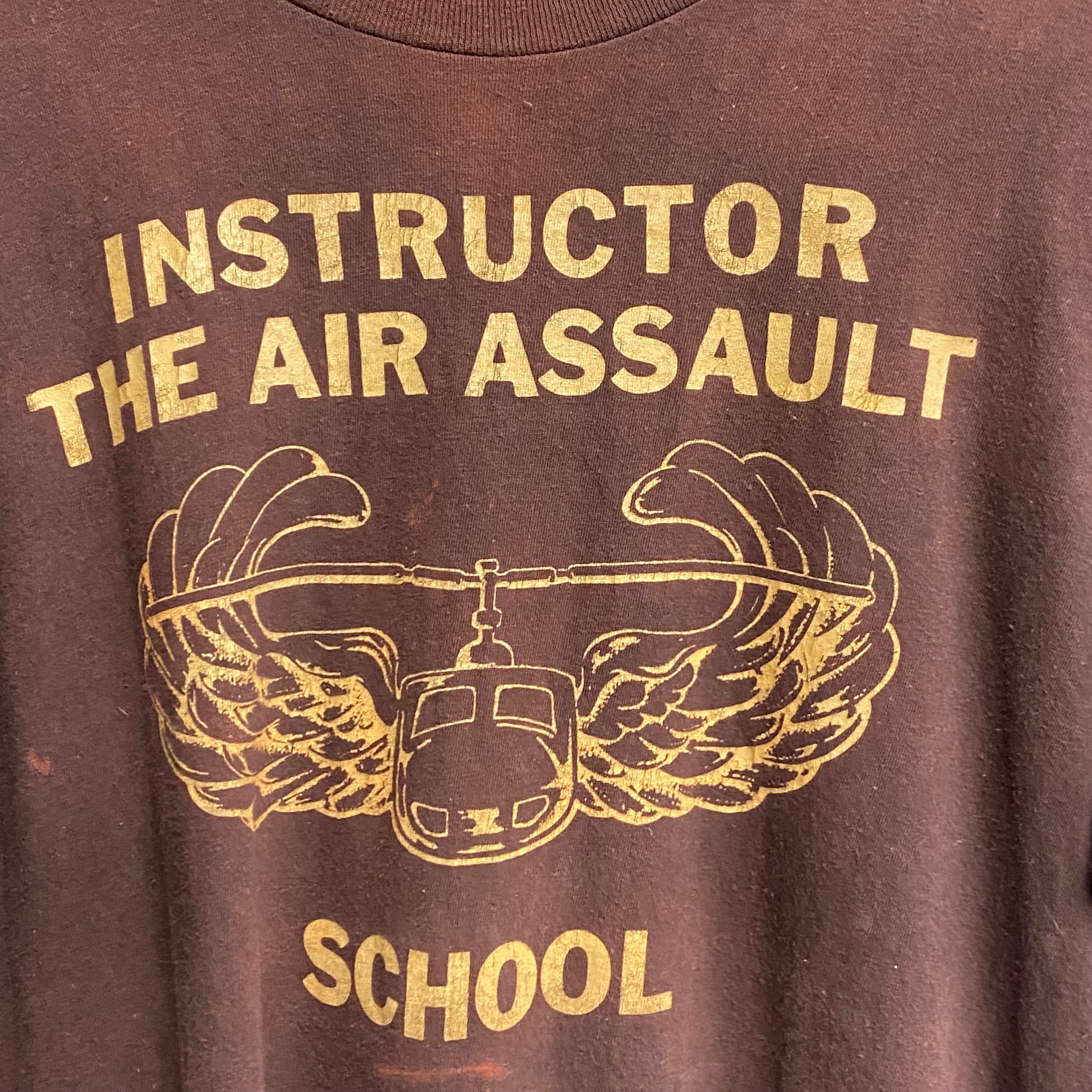 [ ONLY ONE ! ] INSTRUCTOR THE AIR ASSAULT SCHOOL SHORT SLEEVE T-SHIRT/ Mr.Clean Select