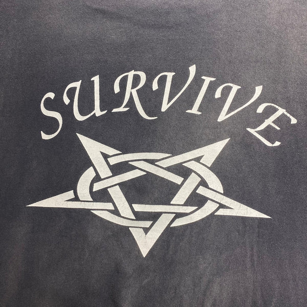 SAINT MICHAEL LONG SLEEVE T-SHIRT ' SURVIVE ' / Saint Michael