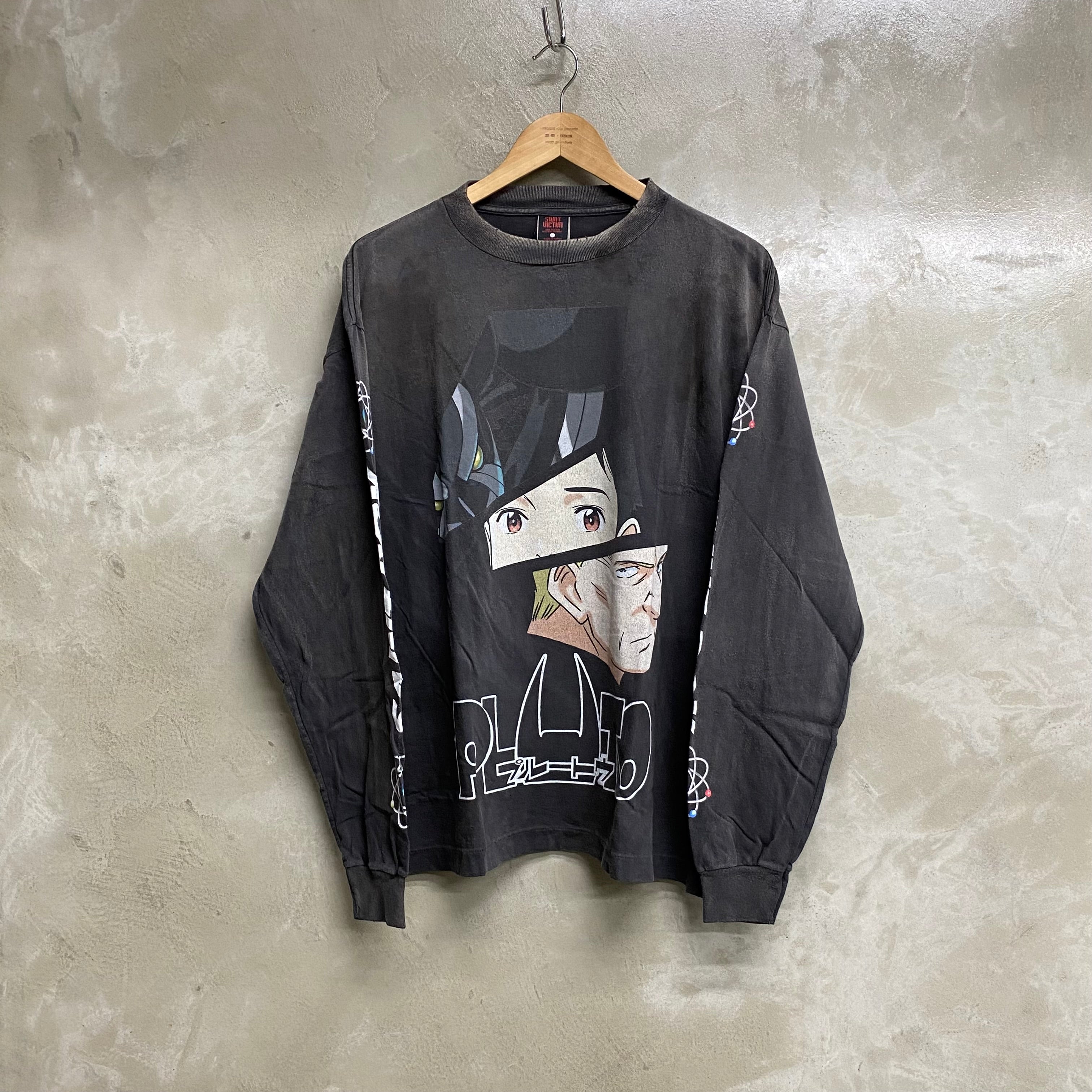 SAINT MICHAEL x PLUTO LONG SLEEVE T-SHIRT ' PLUTO ' -COLLABORATION- / Saint Michael