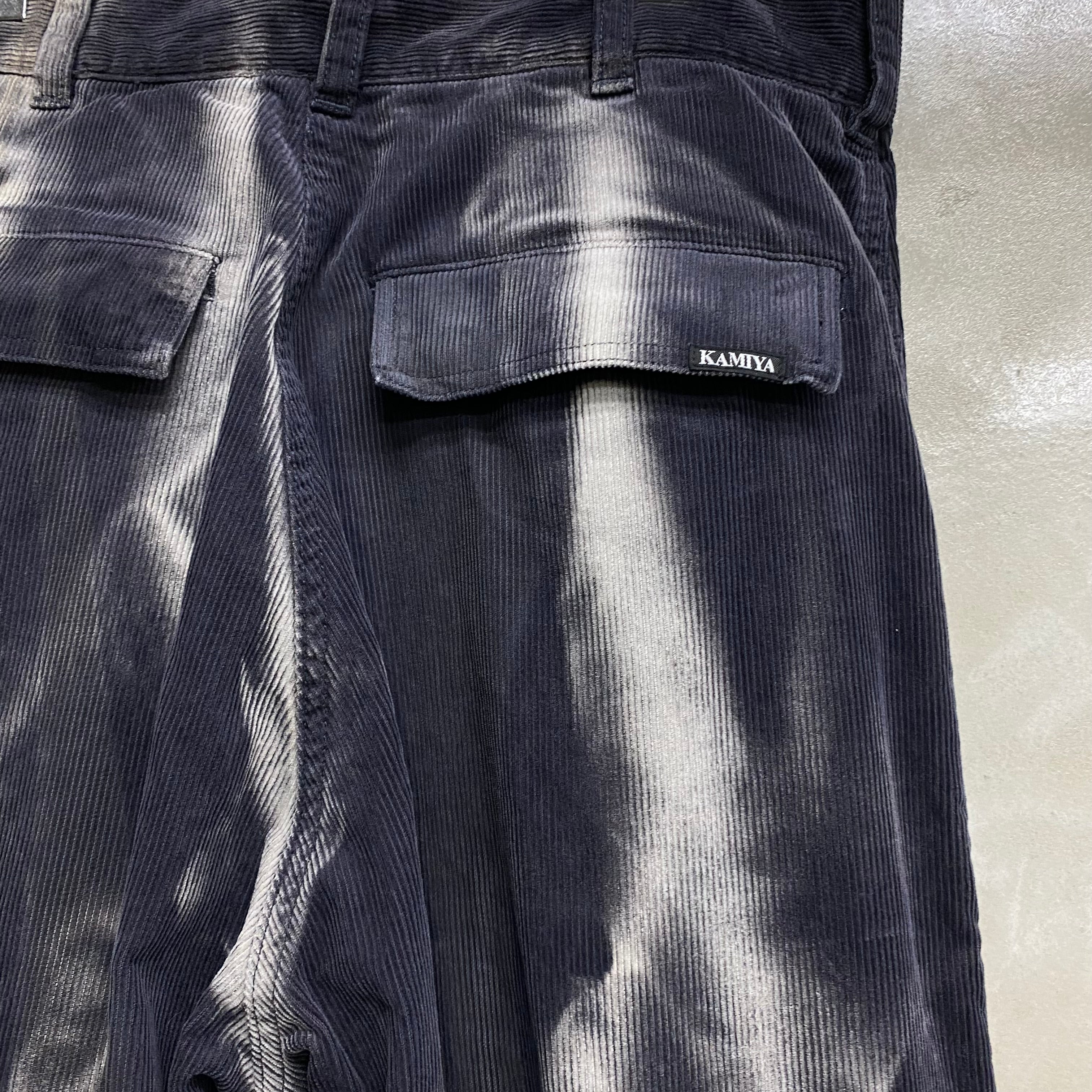 Sun Faded Like Corduroy Fatigue Pants
 / KAMIYA