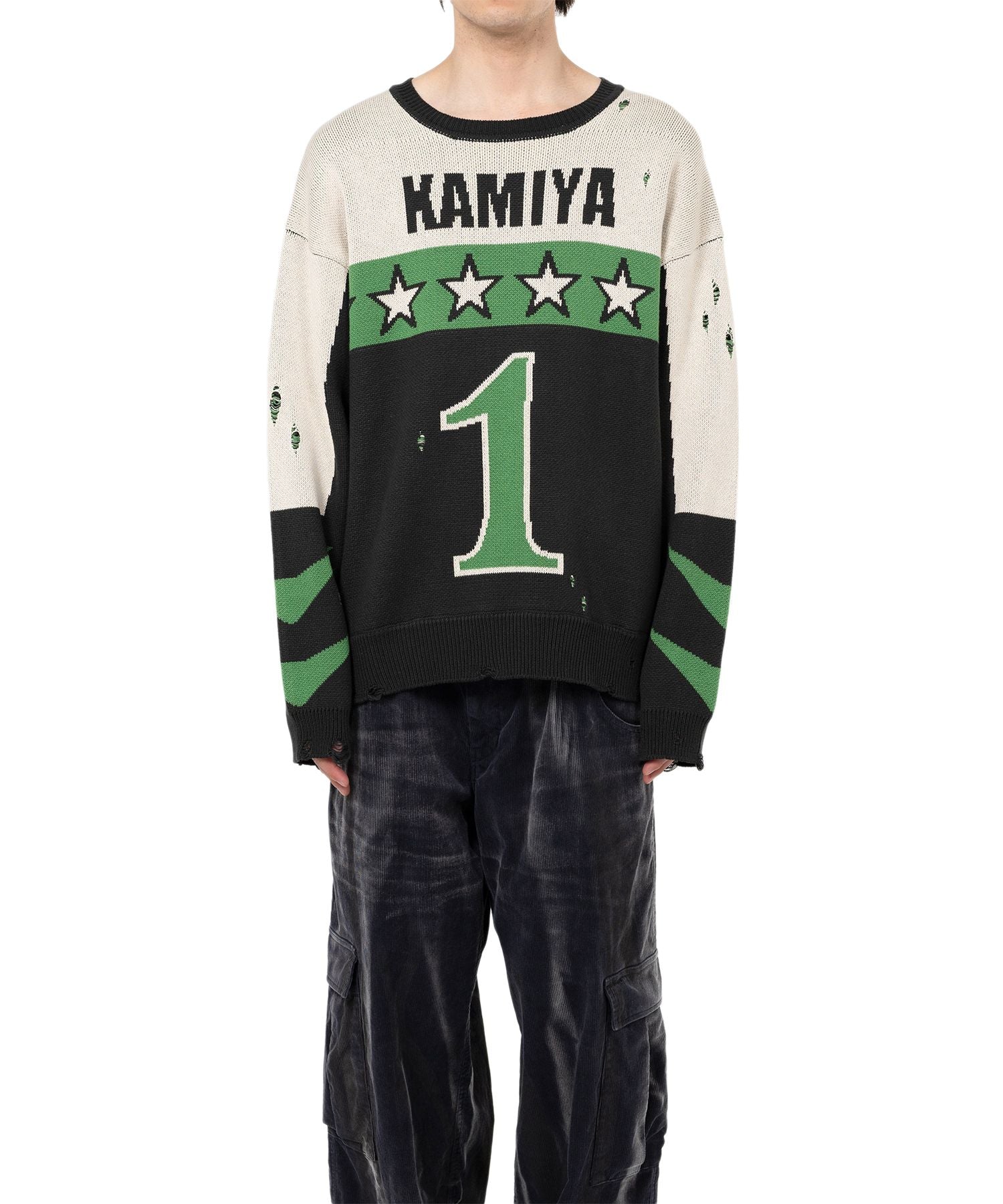 KAMIYA  Racing Jqd Sweater / KAMIYA