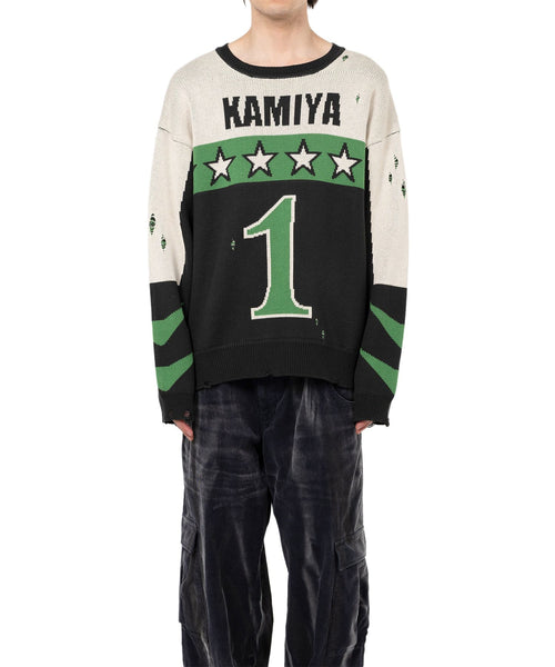 KAMIYA  Racing Jqd Sweater / KAMIYA