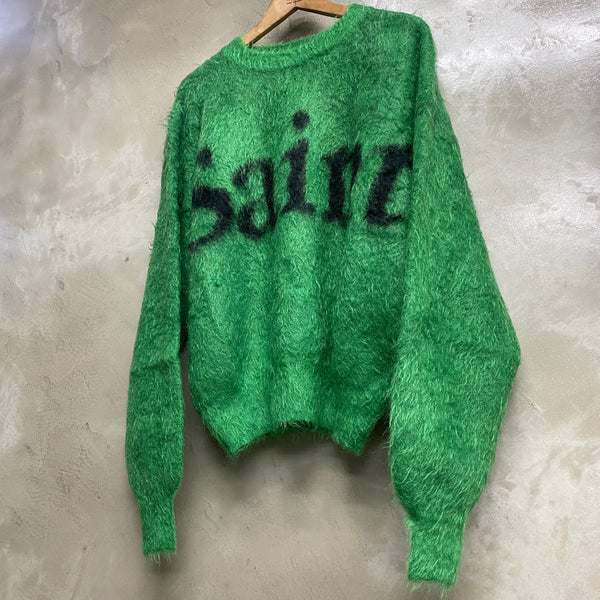 SAINT MICHAEL CREW NECK SWEATER ' SAINT ' / Saint Michael