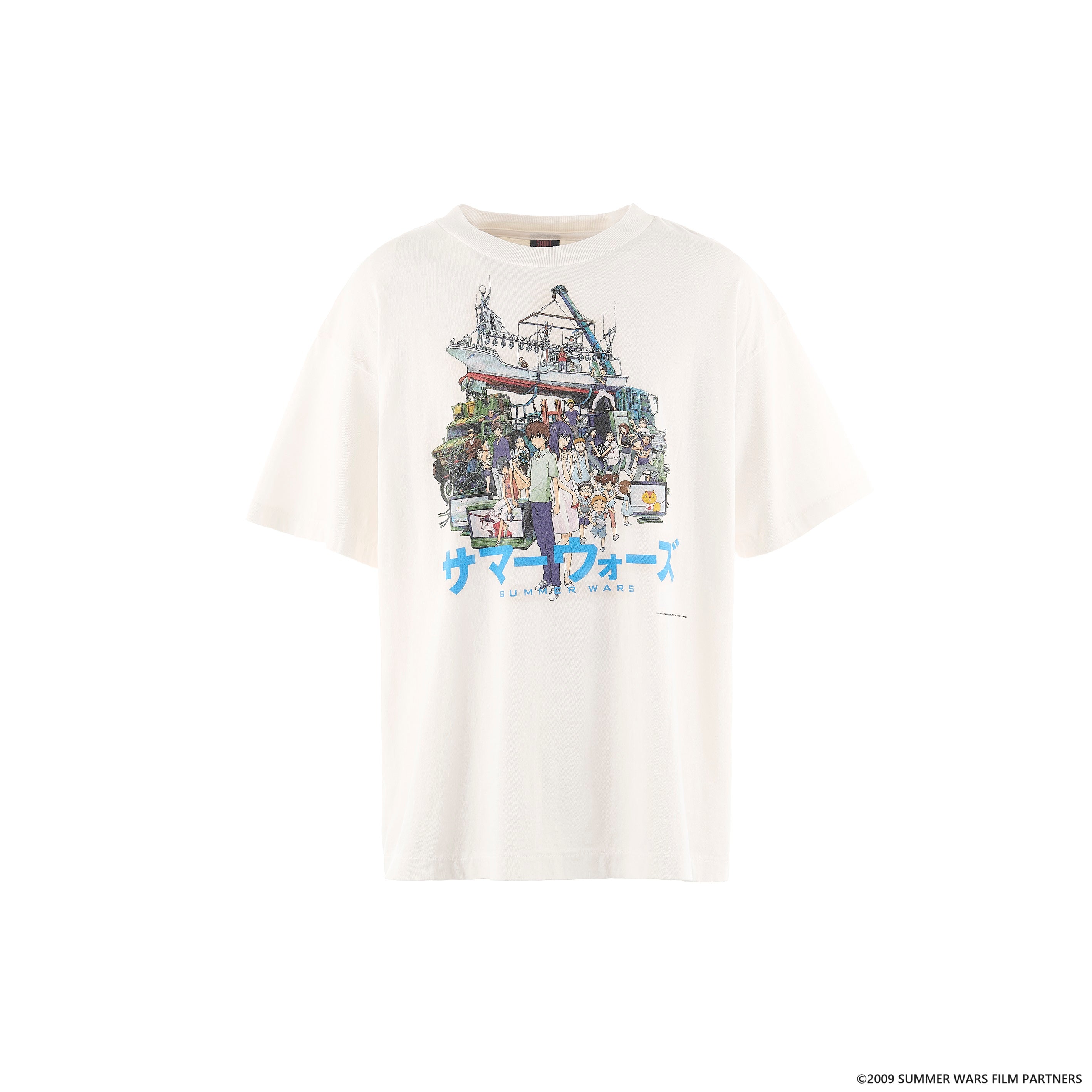 SAINT MICHAEL x SUMMER WARS x GEEK RULES SHORT SLEEVE T-SHIRT ' SUMMER WARS ' -COLLABORATION- / Saint Michael