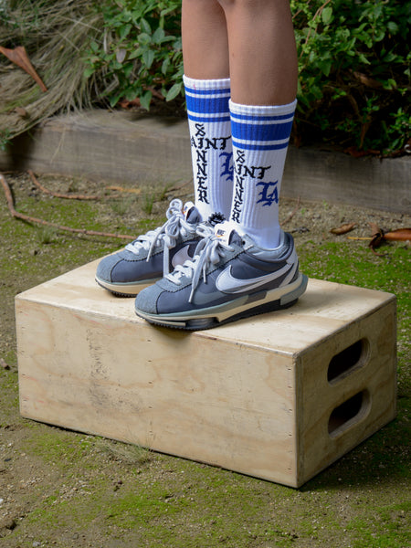 SAINT MICHAEL x BORN X RAISED SOCKS ' LA ' -COLLABORATION- / Saint Michael