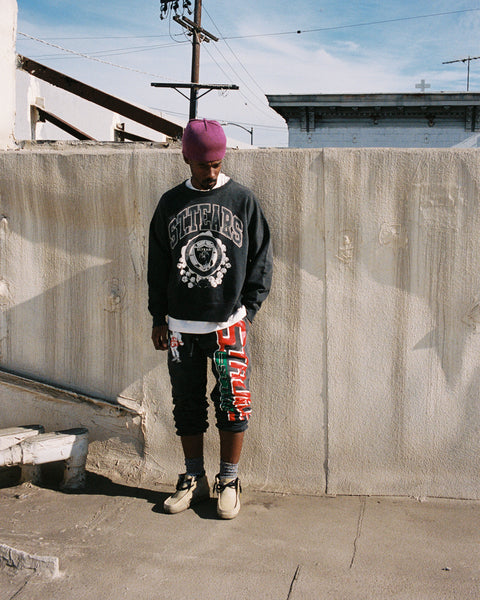 SAINT MICHAEL x DENIM TEARS CREW NECK SWEAT SHIRTS ' ST.TEARS ' -COLLABORATION- / Saint Michael