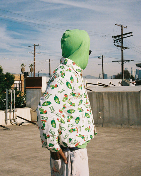 SAINT MICHAEL x DENIM TEARS COACH JKT ' BOXER ' -COLLABORATION- / Saint Michael