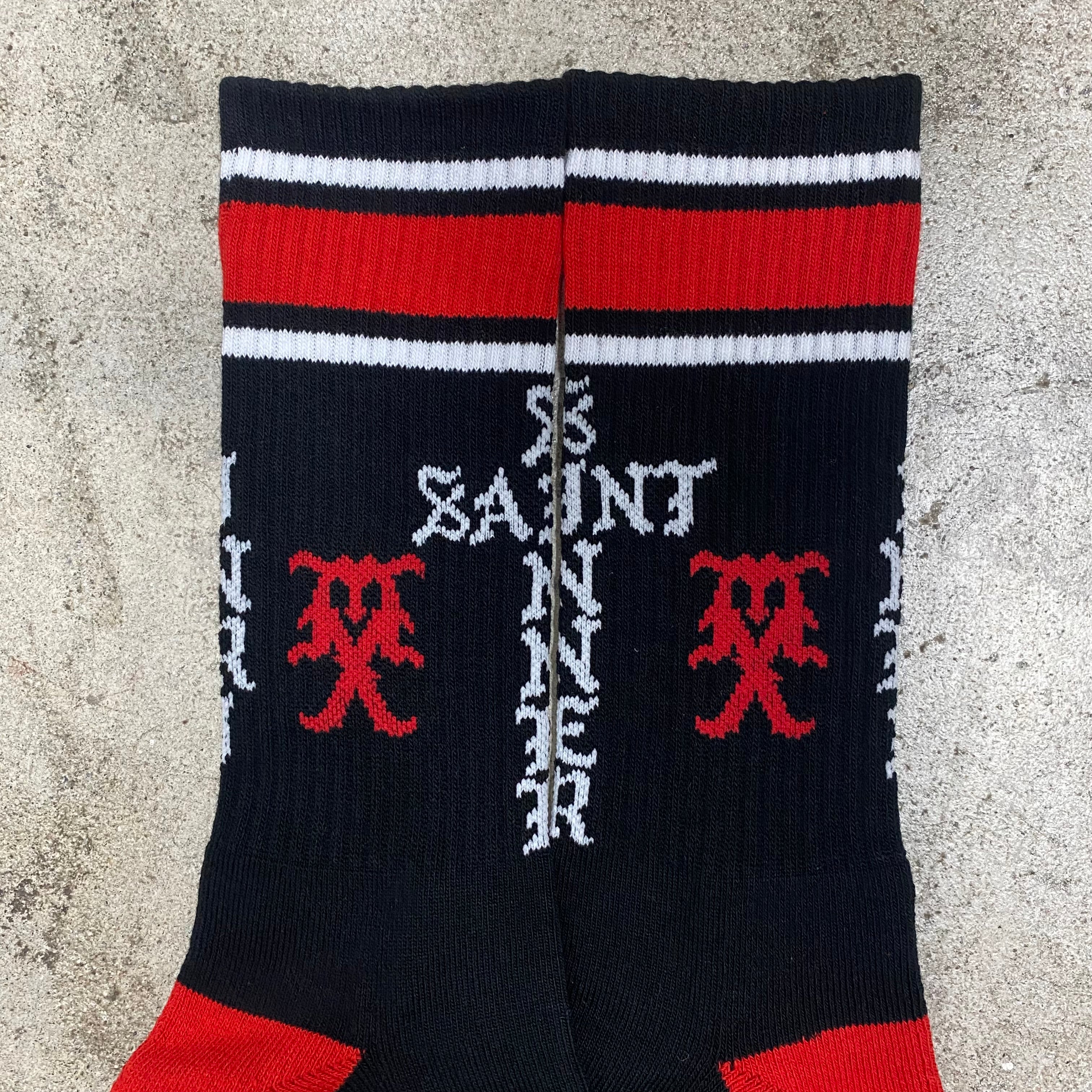 SAINT Mxxxxxx SOCKS “ SINNER “ / Saint Michael