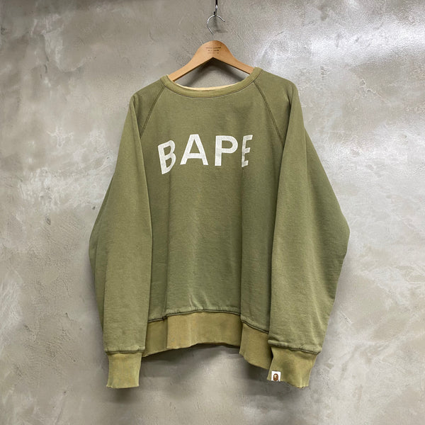 [ ONLY ONE ! ] A BATHING APE REVERSIBLE  SWEAT SHIRT ‘ 1ST CAMO ’ / STREET ARCHIVE PIECES