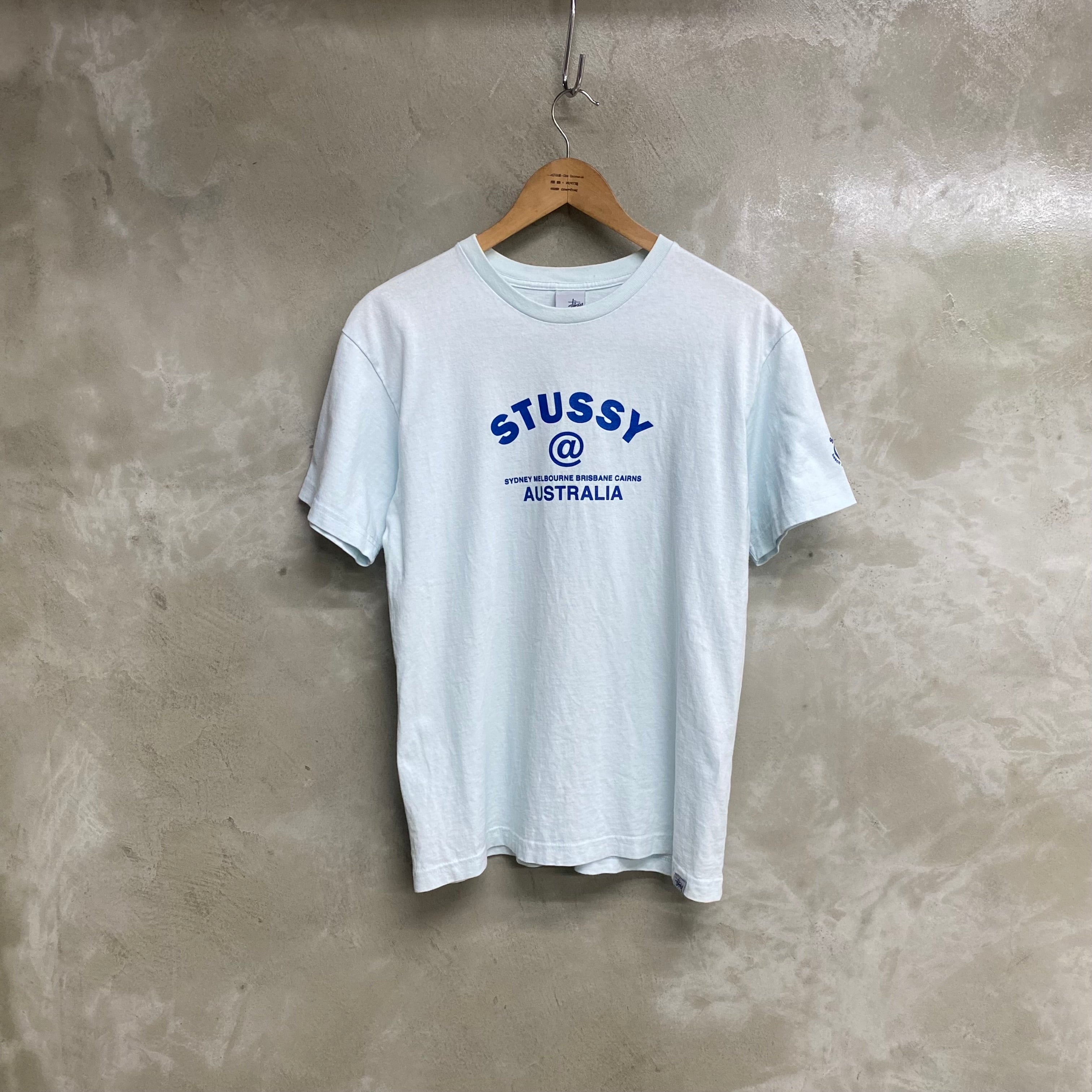 [ ONLY ONE ! ] USED STUSSY SHORT SLEEVE SHIRT “AUSTRALIA “  / USED STREET