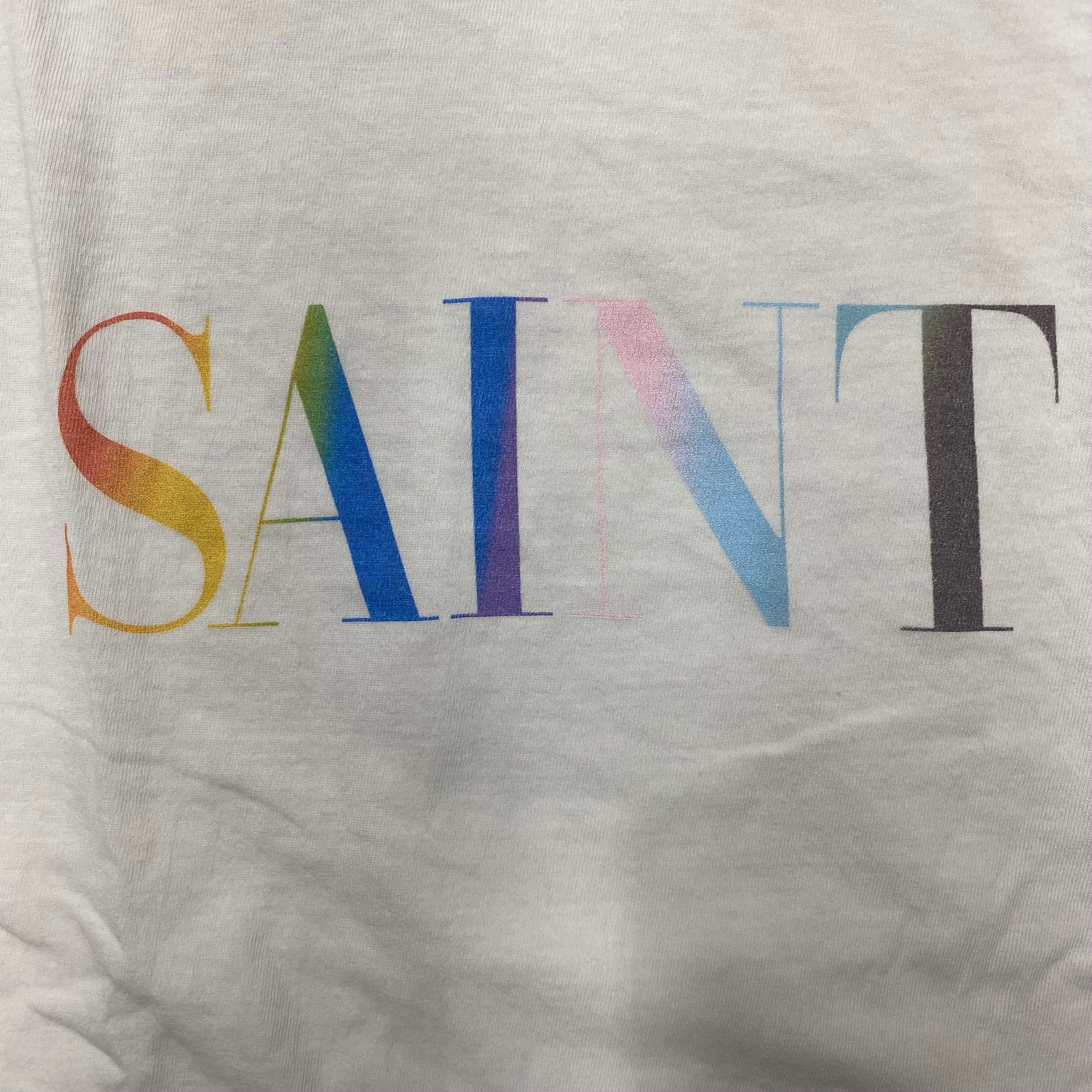 SAINT MICHAEL SHORT SLEEVE T-SHIRT ' RAINBOW SAINT ' / Saint Michael