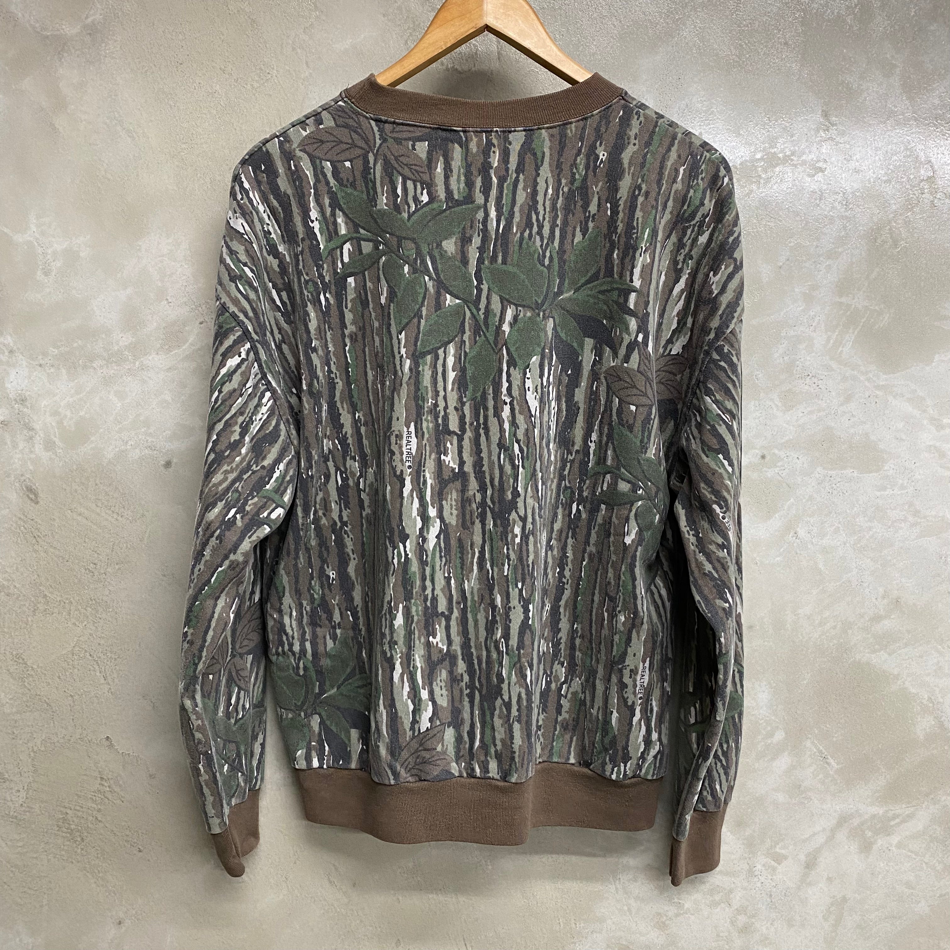[ ONLY ONE ! ]   RED HEAD REALTREE CAMOUFLAGE SWEAT SHIRT / Mr.Clean Select