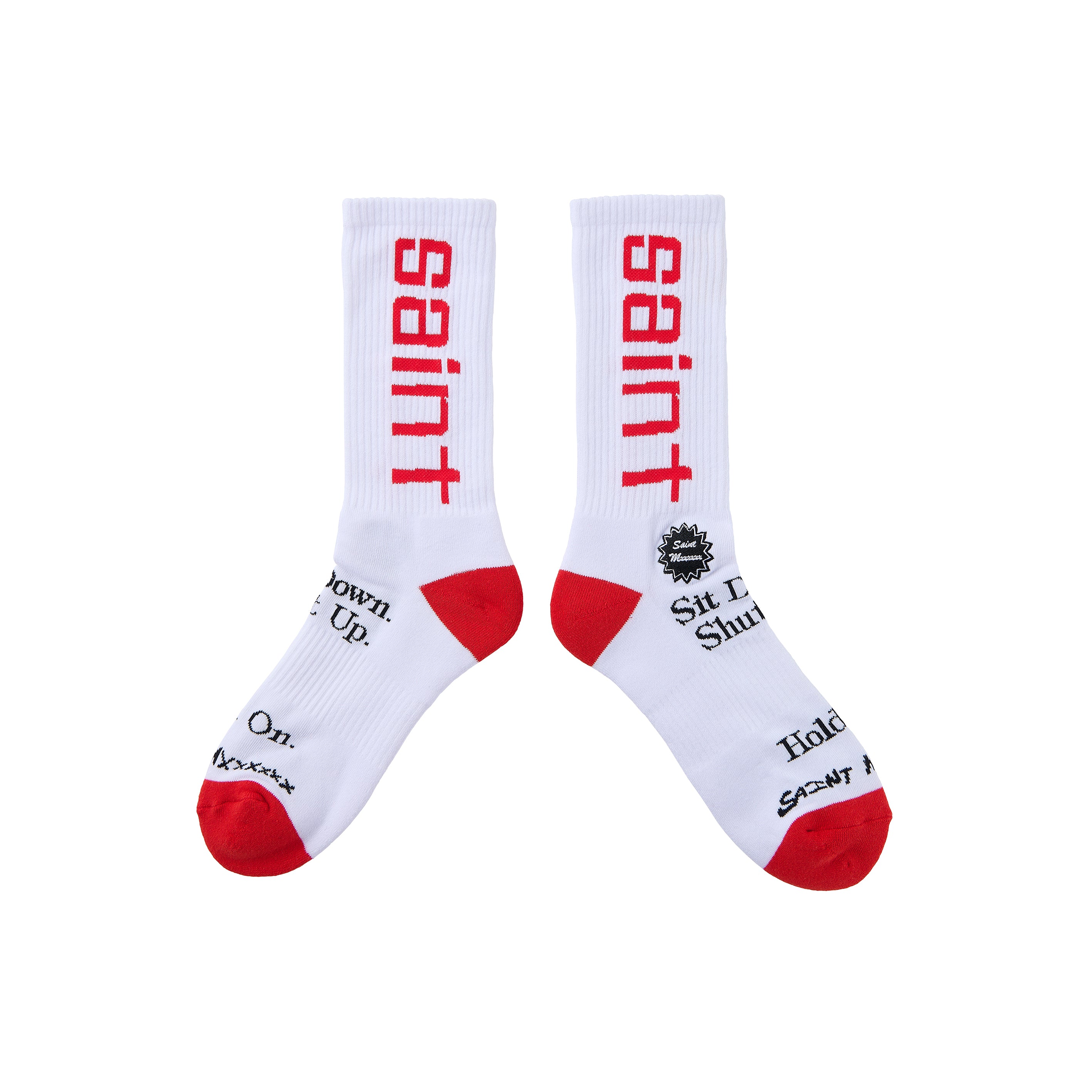 SAINT Mxxxxxx SOCKS ' SIT DOWN ' / Saint Michael