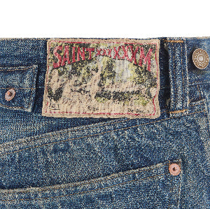 SAINT MICHAEL x BerBerJin DENIM PANTS ' 5POCKET DEMAGE ' -COLLABORATION- / Saint Michael