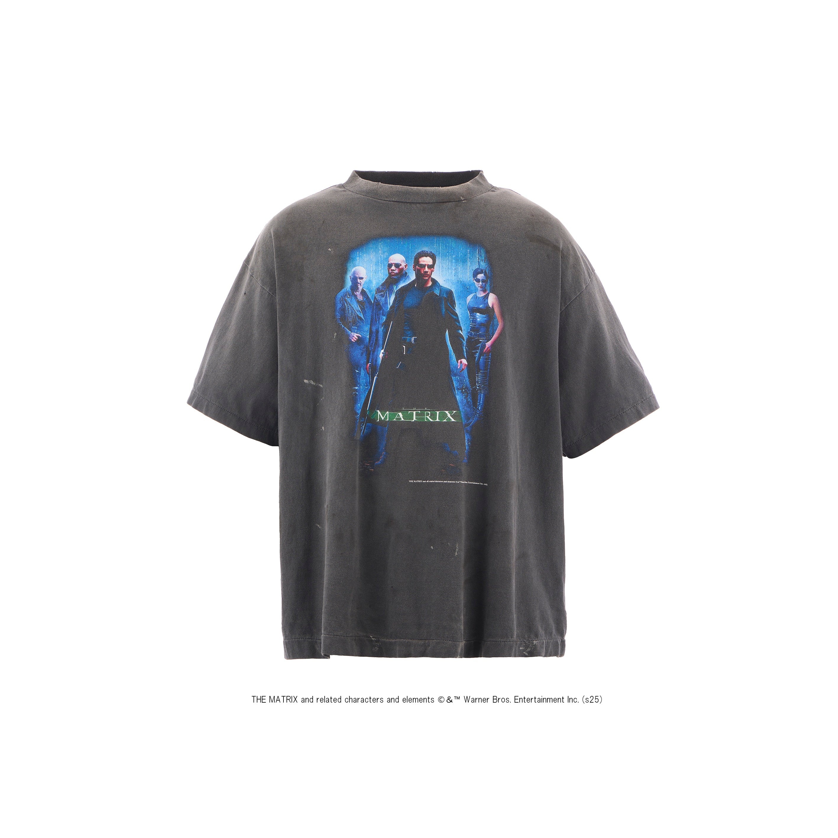 [ FINAL ONE ! ] SAINT Mxxxxxx x THE MATRIX SHORT SLEEVE T-SHIRTS ' THE MATRIX GREEN LOGO ' -COLLABORATION-/ Saint Michael