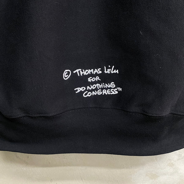 Do Nothing Congress ZIP UP HOODIE  DNC x Thomas Lelu Pull " "TODAY I DID" / Do Nothing Congress