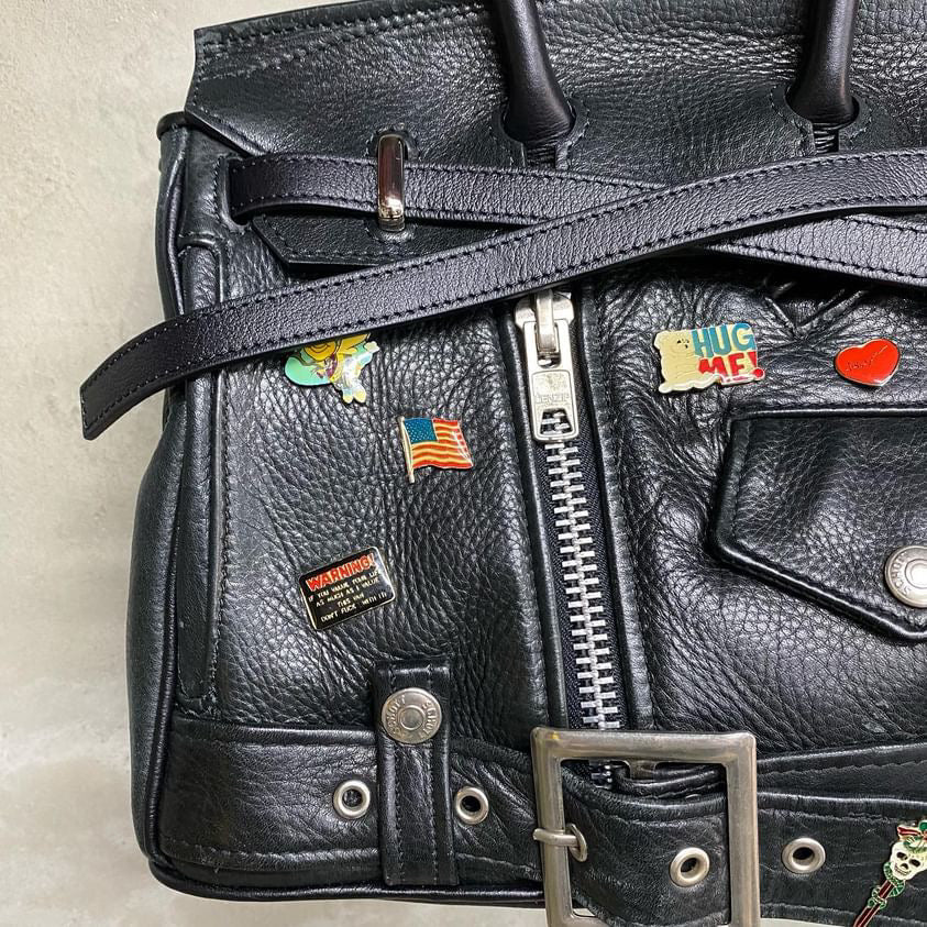 PUNKTUM RIDERS BAG SMALL PINS CUSTOM  / PUNKTUM