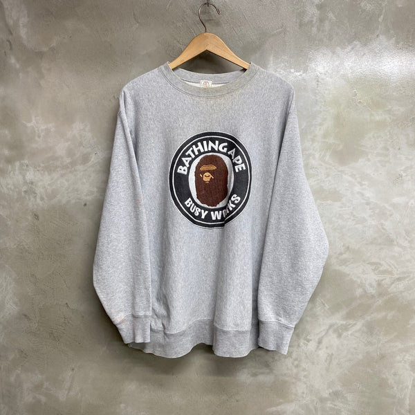 [ USED ] A BATHING APE SWEAT SHIRT ‘ CIRCLE LOGO ’ / USED STREET