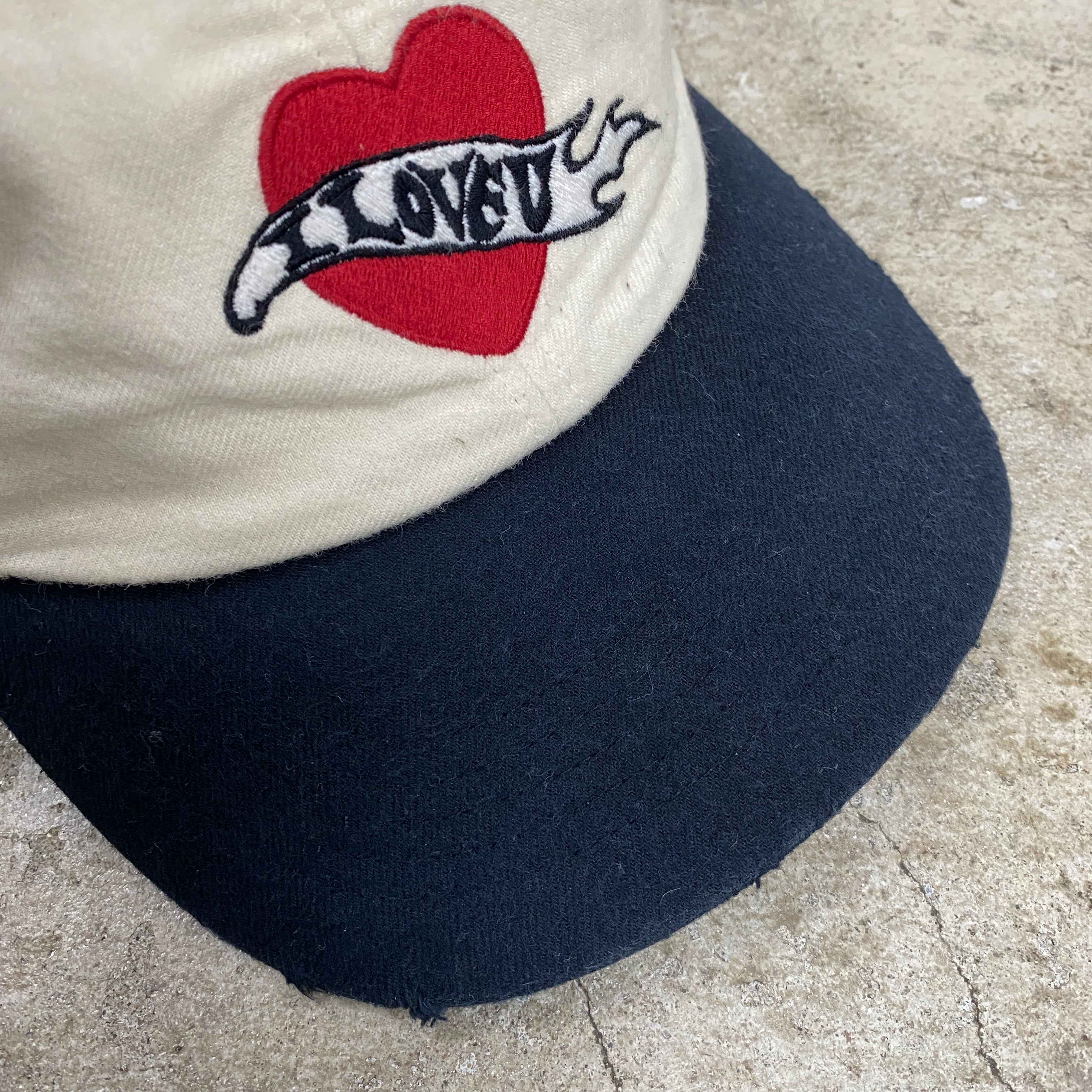 ［ FINAL ONE ! ］KAMIYA  "I LOVE U" Dstrsd Cap / KAMIYA