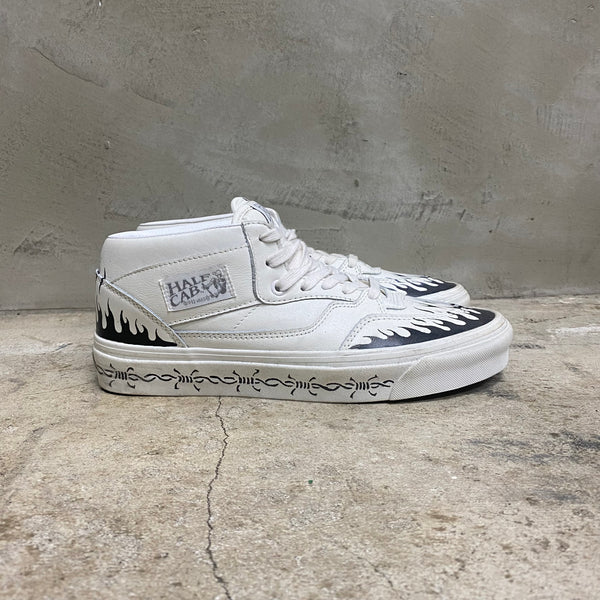 DRAWING HALF CAB 33 LEATHER ‘ FIRE FRAME ‘  /- SOF × VANS × ANEX-
