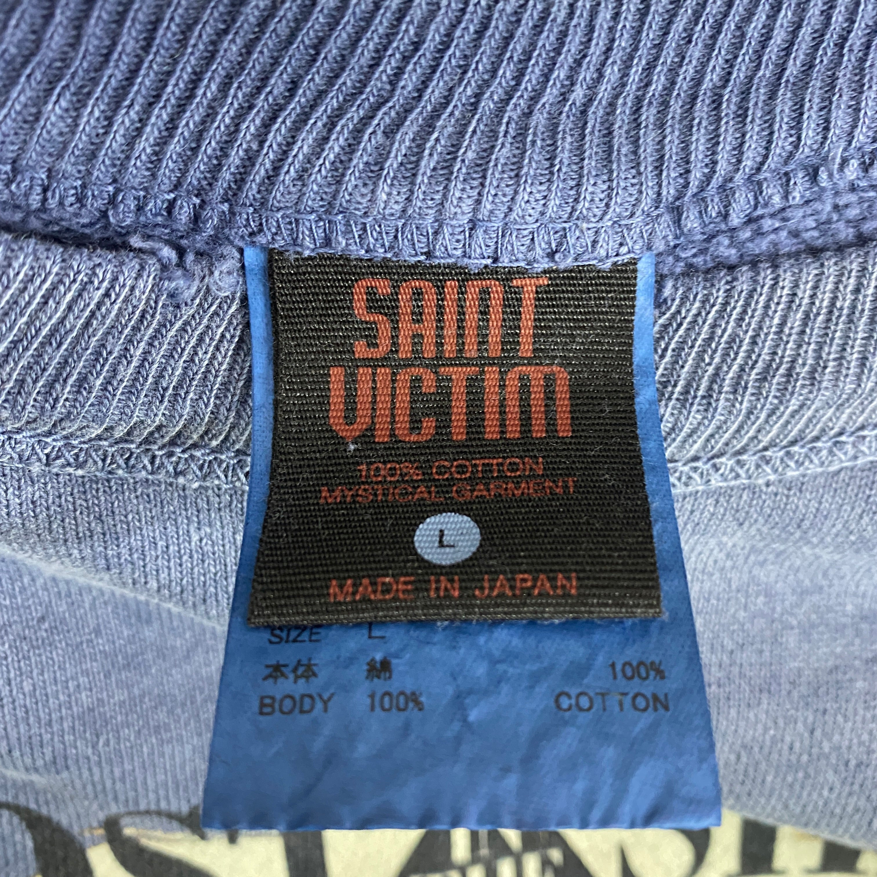 SAINT Mxxxxxx x GHOST IN THE SHELL CREW NECK SWEAT SHIRTS ' GST IN THE S ' -COLLABORATION-/ Saint Michael