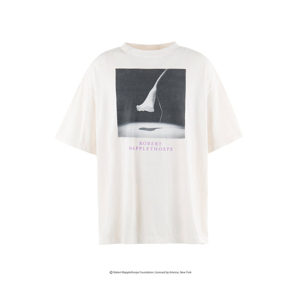 SAINT Mxxxxxx x Robert Mapplethorpe SHORT SLEEVE T-SHIRT ' CALLA LILY ' -COLLABORATION- / Saint Michael