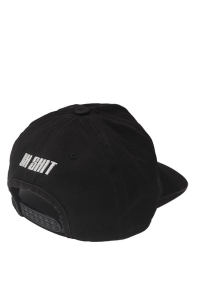 BUZZCOKES 5pannel cap (Faded Black)  / THE GEEKS