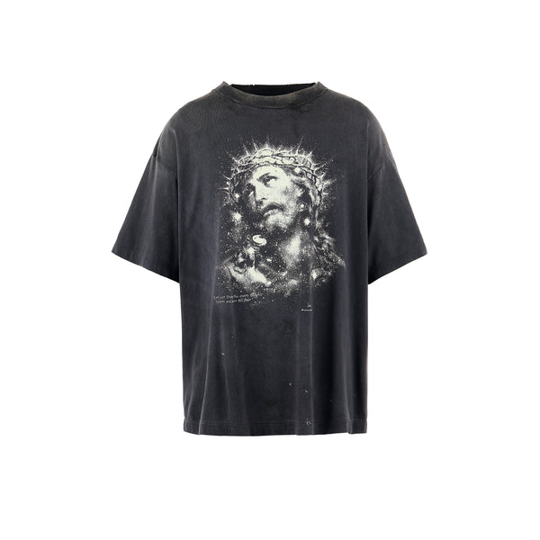 SAINT Mxxxxxx SHORT SLEEVE T-SHIRT ' JESUS ' / Saint Michael