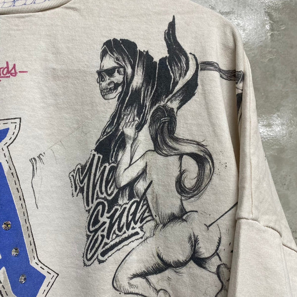 SAINT MICHAEL x BORN X RAISED LONG SLEEVE T-SHIRTS ' LA ' -COLLABORATION- / Saint Michael