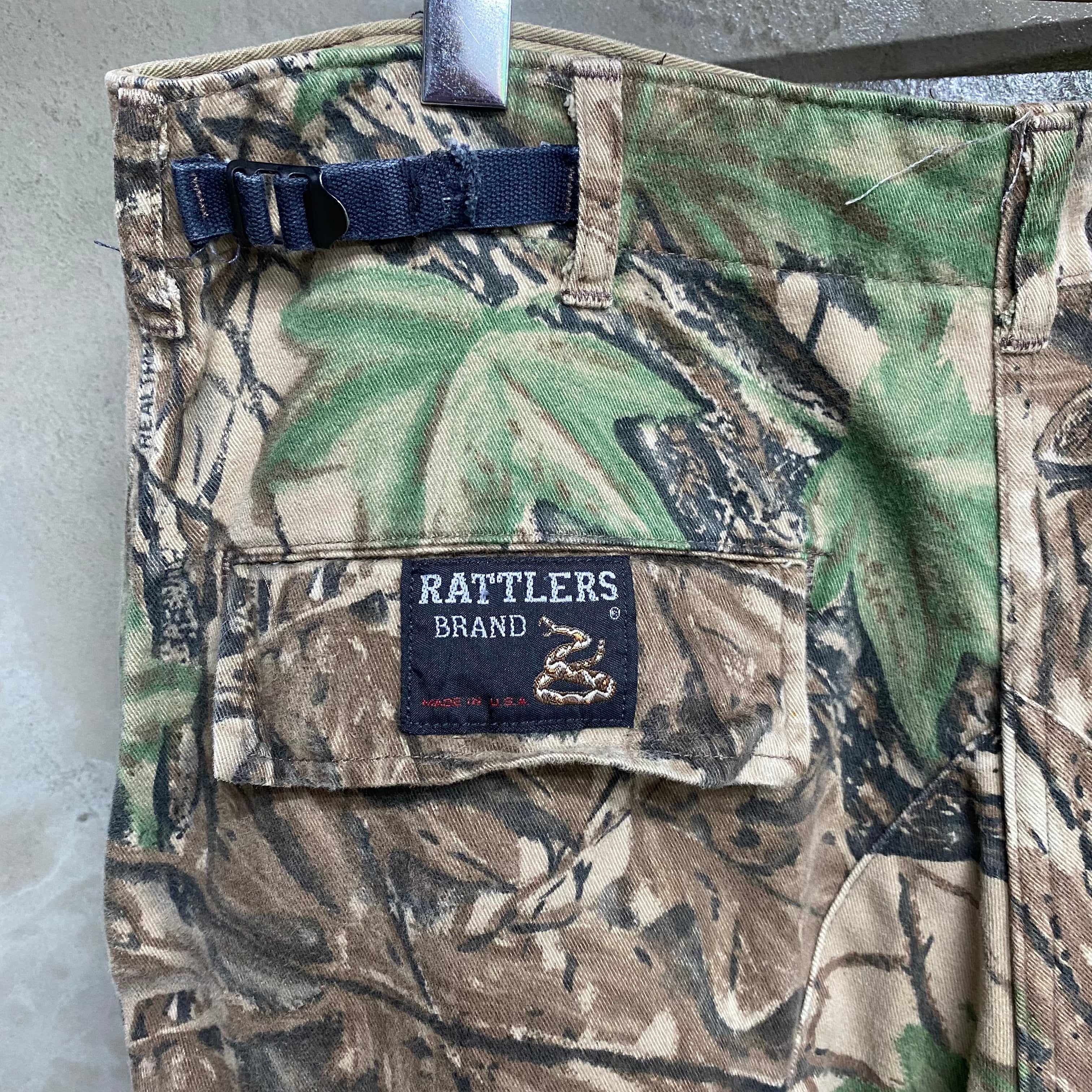 [ ONLY ONE ! ] RATTLERS BRAND REALTREE CARGO TROUSERS / US MILITARY