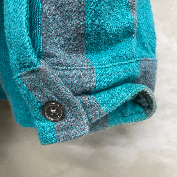 [ USED ] STUSSY HOODED SHIRTS  / USED STREET