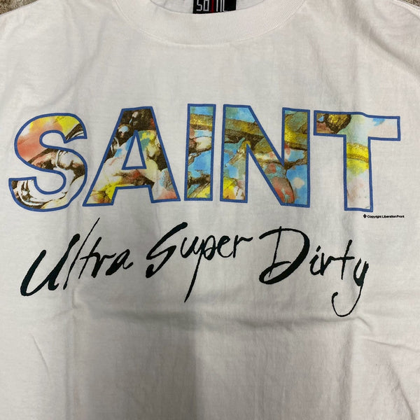 SAINT Mxxxxxx SHORT SLEEVE T-SHIRT ' SUPER DIRTY ' / Saint Michael