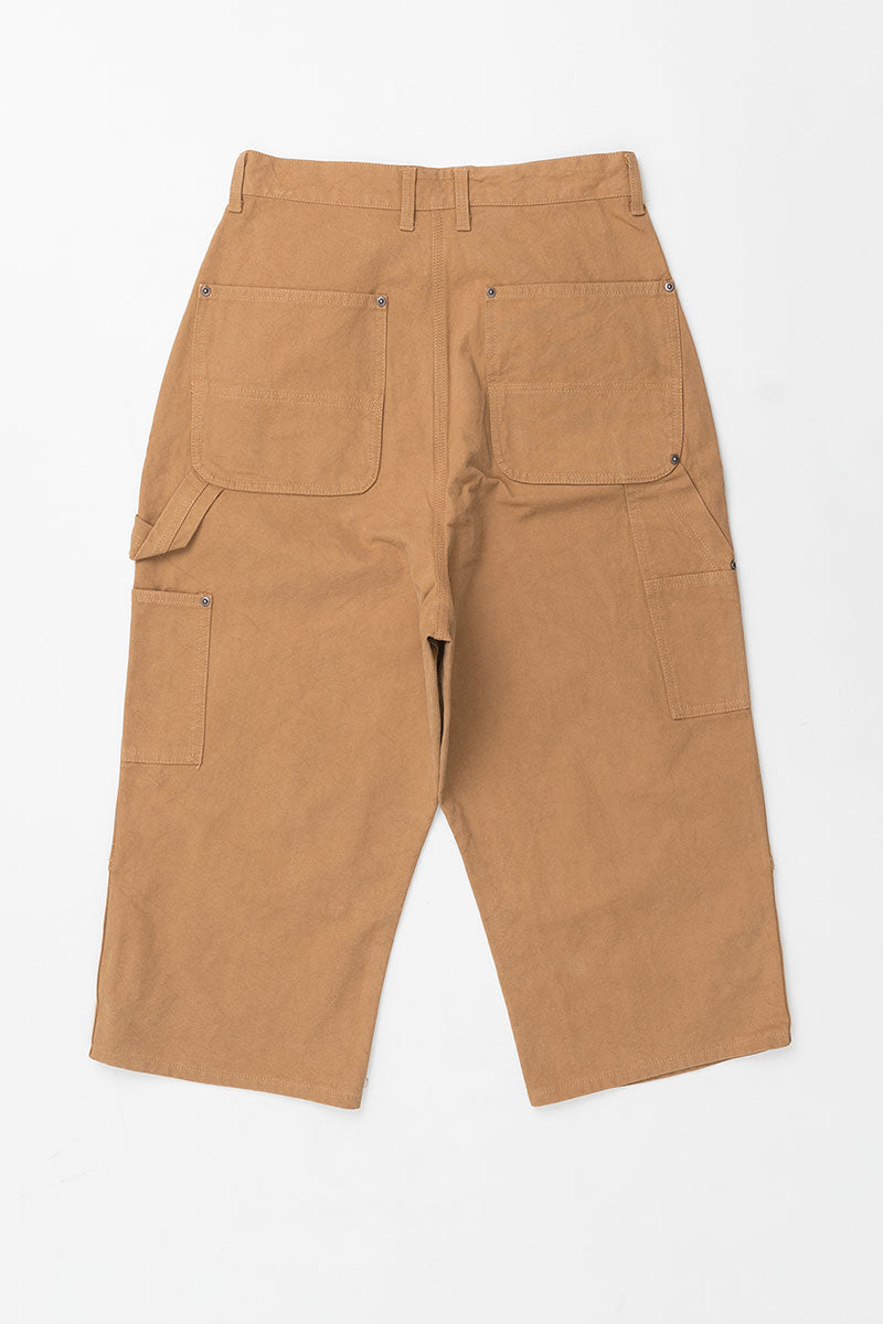 DUCK CANVAS DOUBLE KNEE CROPPED PANTS  / LOCALS ONLY