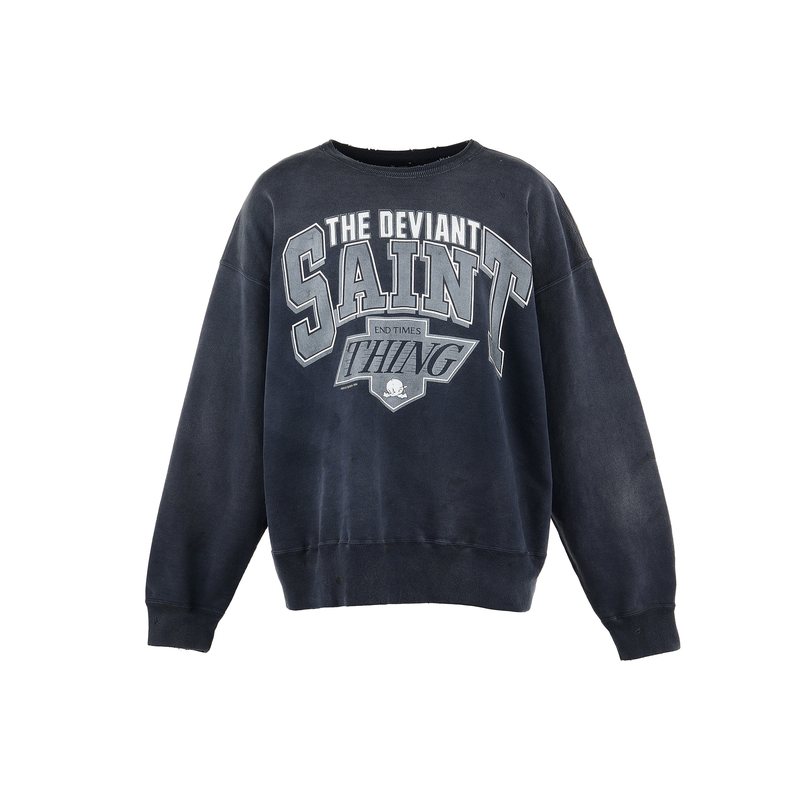 SAINT Mxxxxxx CREW NECK SWEAT SHIRTS ' THE DEVIANT  ' / Saint Michael