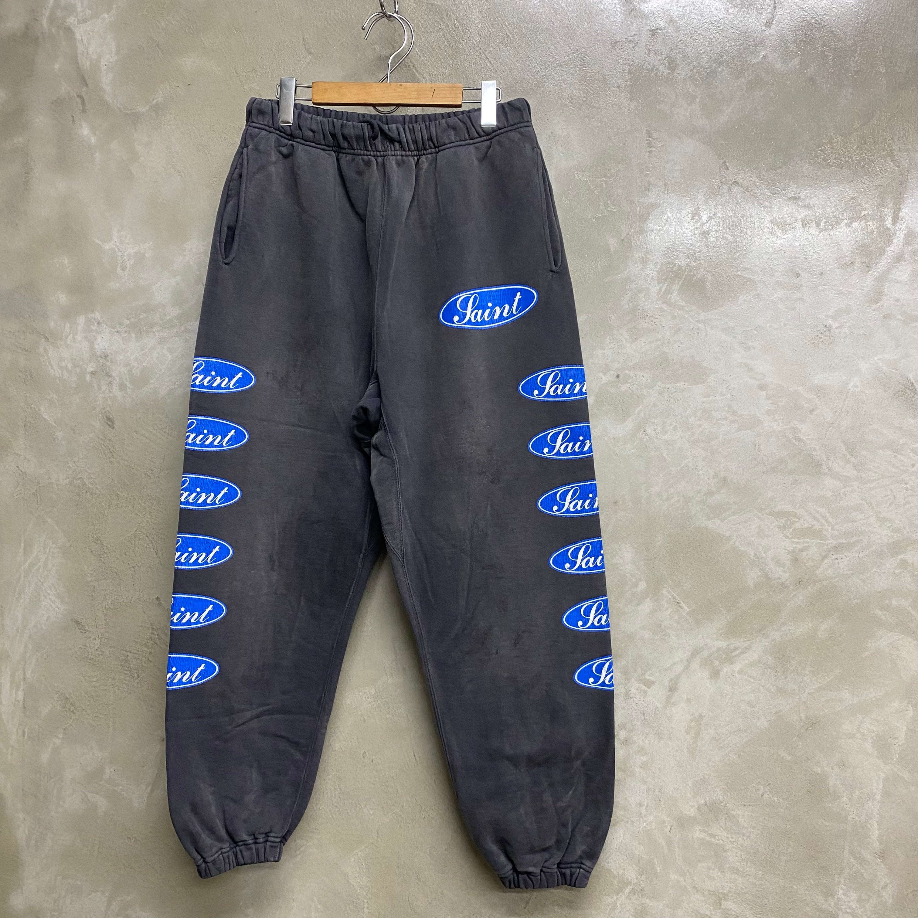 SAINT Mxxxxxx SWEAT PANTS “ LOVE AMONG “ / Saint Michael