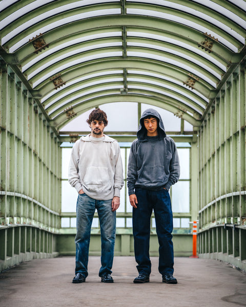 SAINT MICHAEL x BerBerJin DENIM PANTS ' 5POCKET DEMAGE ' -COLLABORATION- / Saint Michael